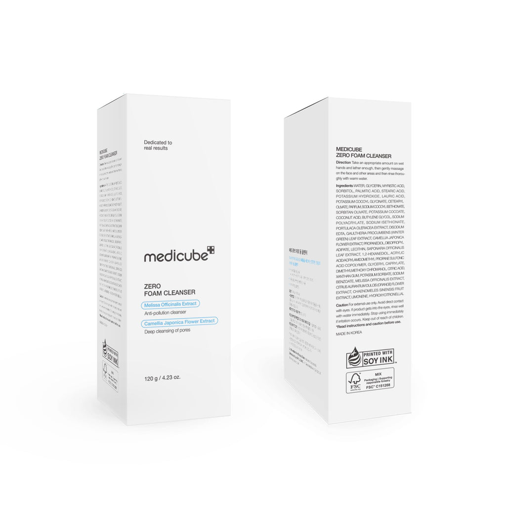 medicube Facial Cleanser Zero Pore Capsule Foam Cleanser - Jansha Store