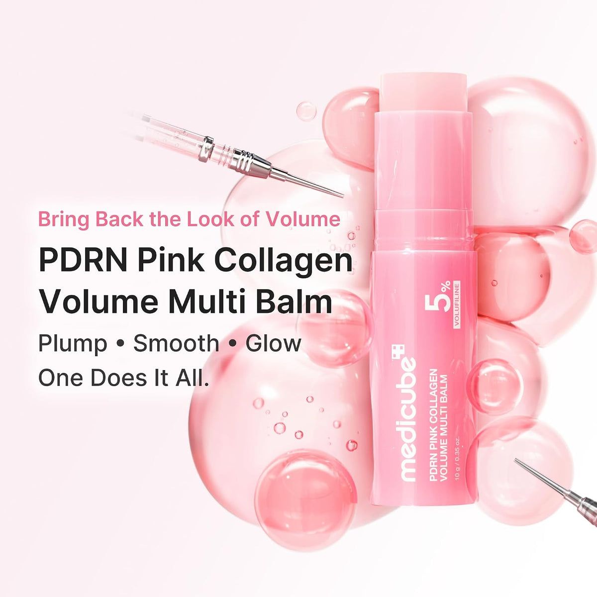 medicube PDRN Collagen Volume Multi Balm Stick, Firming Face & Body Balm - Jansha Store