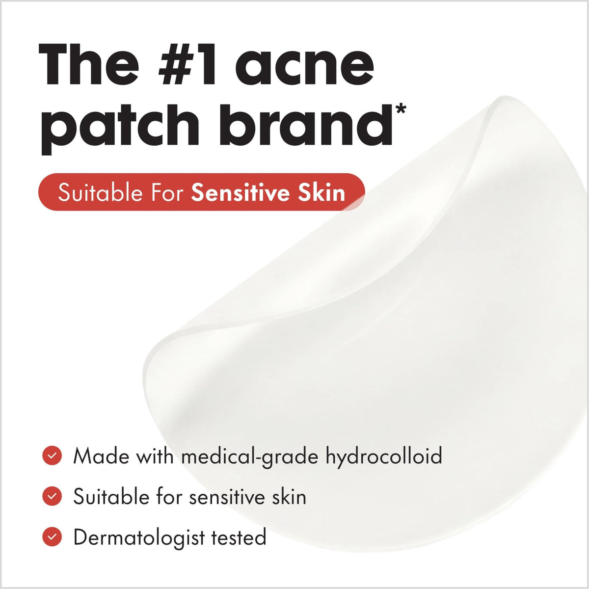 Mighty Patch Hero Cosmetics Original Nighttime Acne Pimple Patches, 36 Ct - Jansha Store