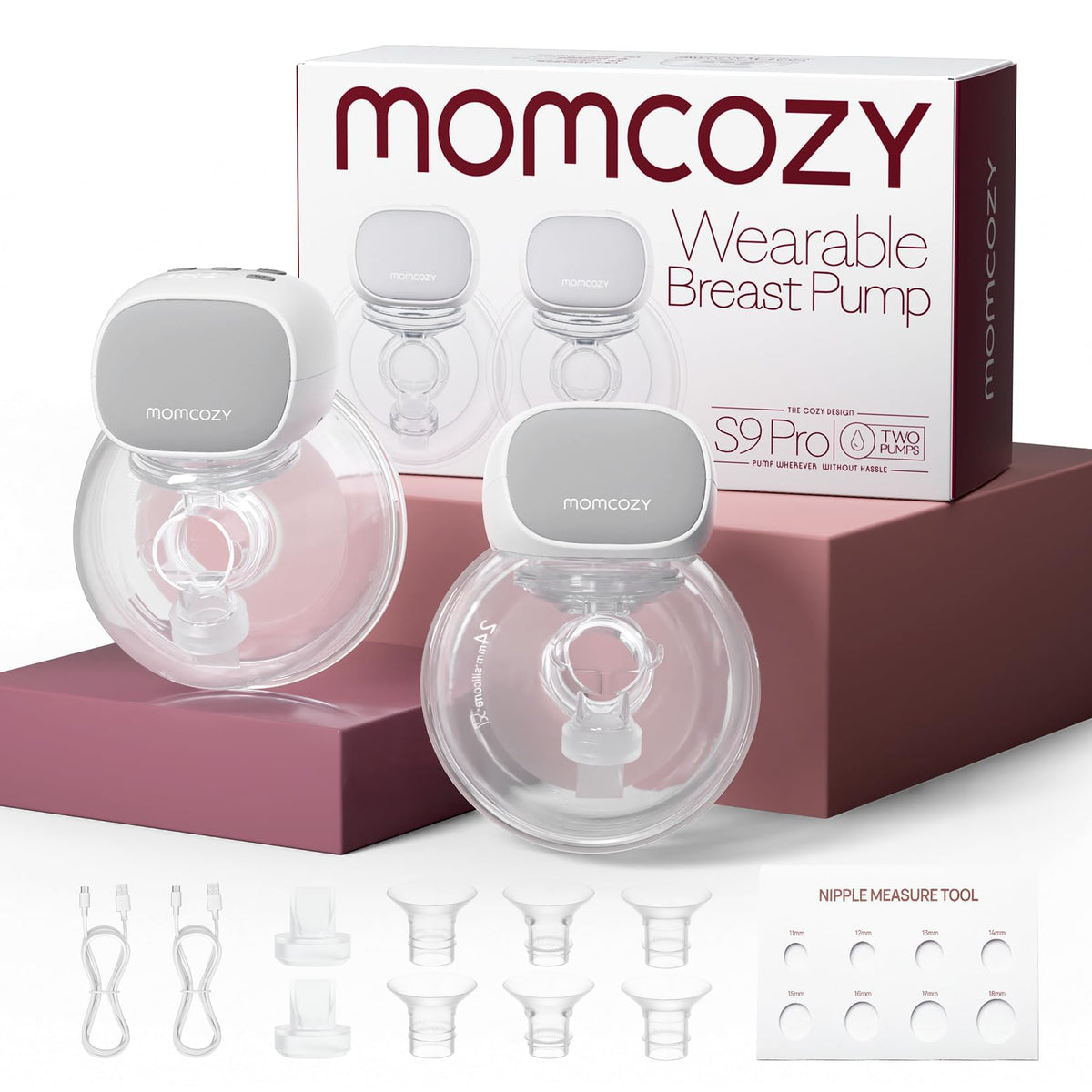 Momcozy Nipple Ruler, Silicone Flange Sizing Tool for Breast Pump Fitting - Jansha Store
