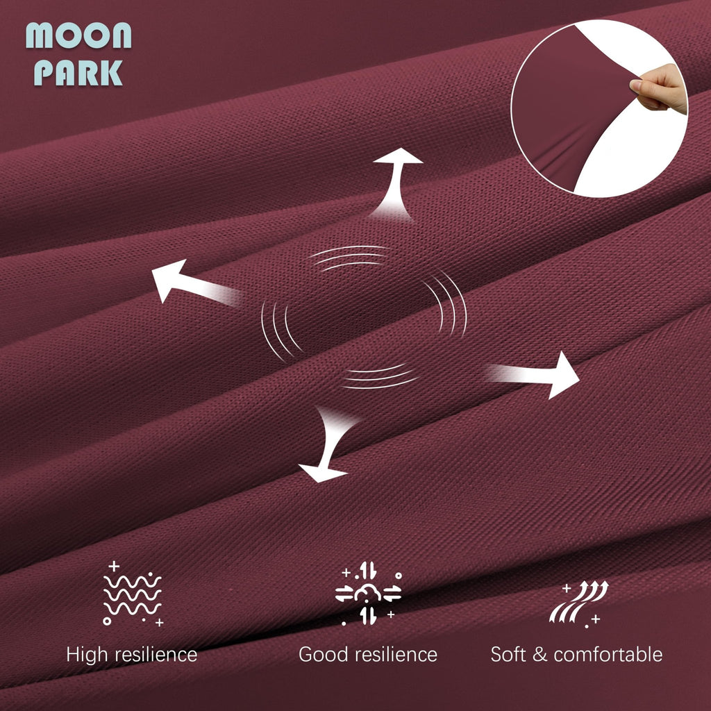 MOON PARK Pregnancy Pillows for Sleeping - U Shaped Full Body Maternity Pillow with Removable Cover - Support for Back, Legs, Belly, HIPS - 65 Inch - Purple - Jansha Store