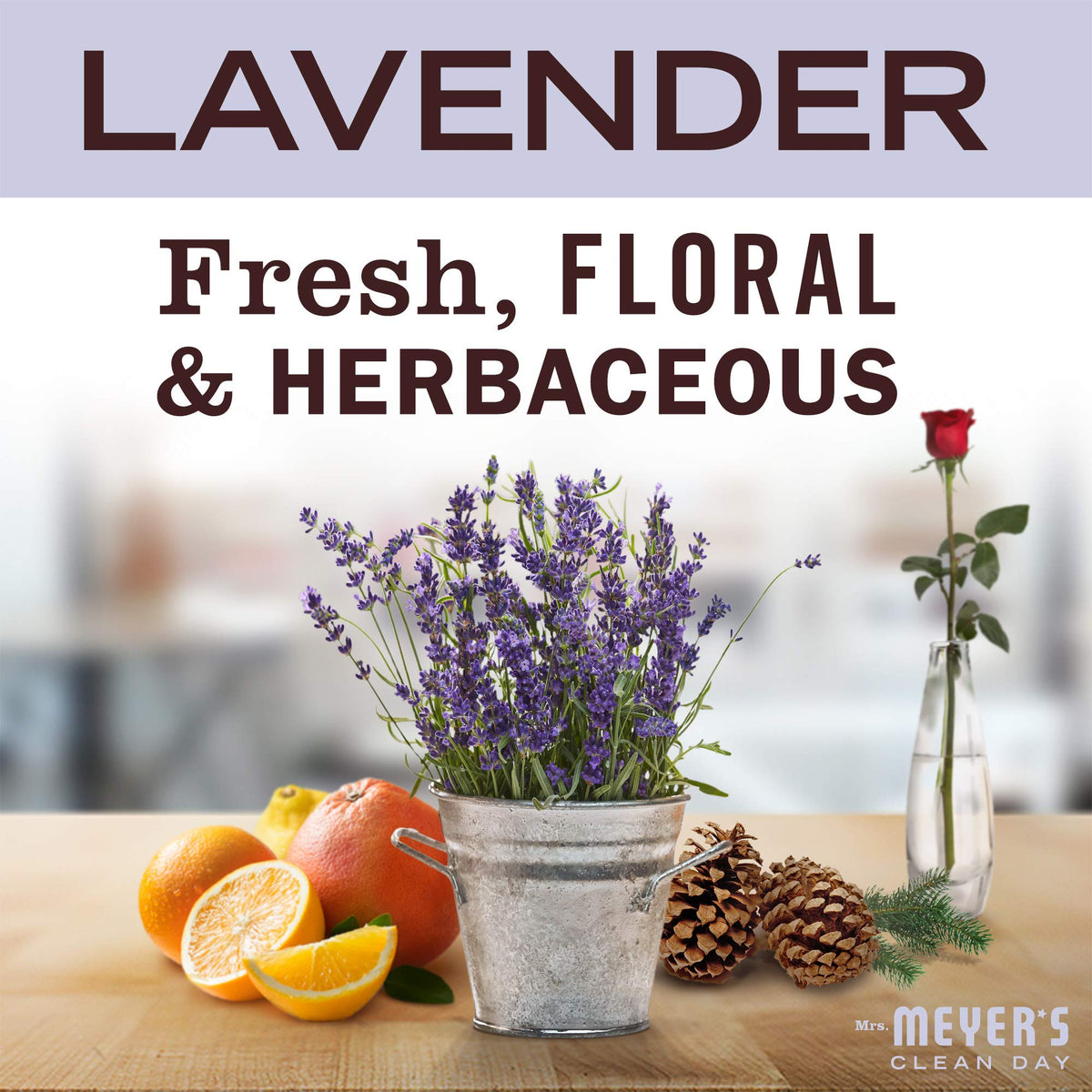 MRS. MEYER'S CLEAN DAY Hand Soap Refill, Lemon Verbena Scent, 33 Fl Oz Bottle - Jansha Store