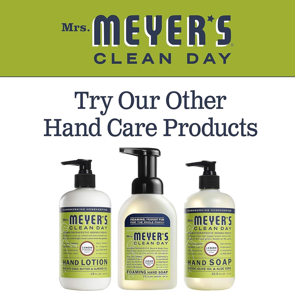 MRS. MEYER'S CLEAN DAY Hand Soap Refill, Lemon Verbena Scent, 33 Fl Oz Bottle - Jansha Store