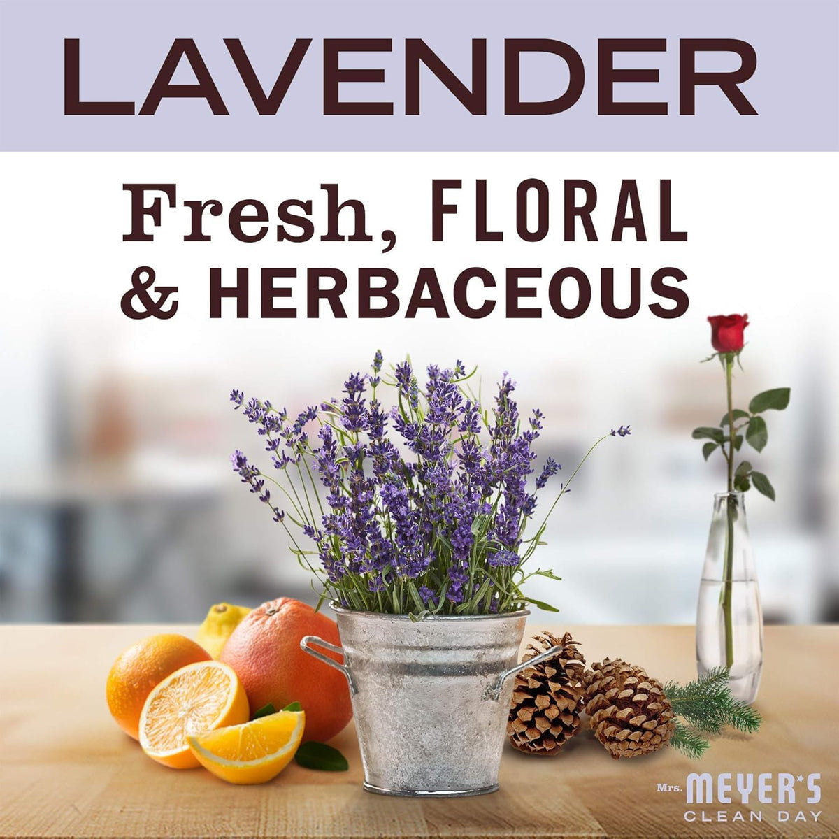 MRS. MEYER'S CLEAN DAY Hand Soap Refill, Lemon Verbena Scent, 33 Fl Oz Bottle - Jansha Store