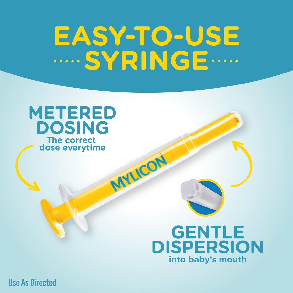 MYLICON Gas Relief Drops for Infants & Babies, Dye Free Formula, 0.5 Fl Oz. - Jansha Store