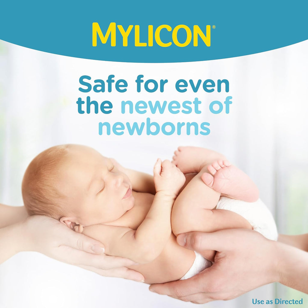 MYLICON Gas Relief Drops for Infants & Babies, Dye Free Formula, 0.5 Fl Oz. - Jansha Store
