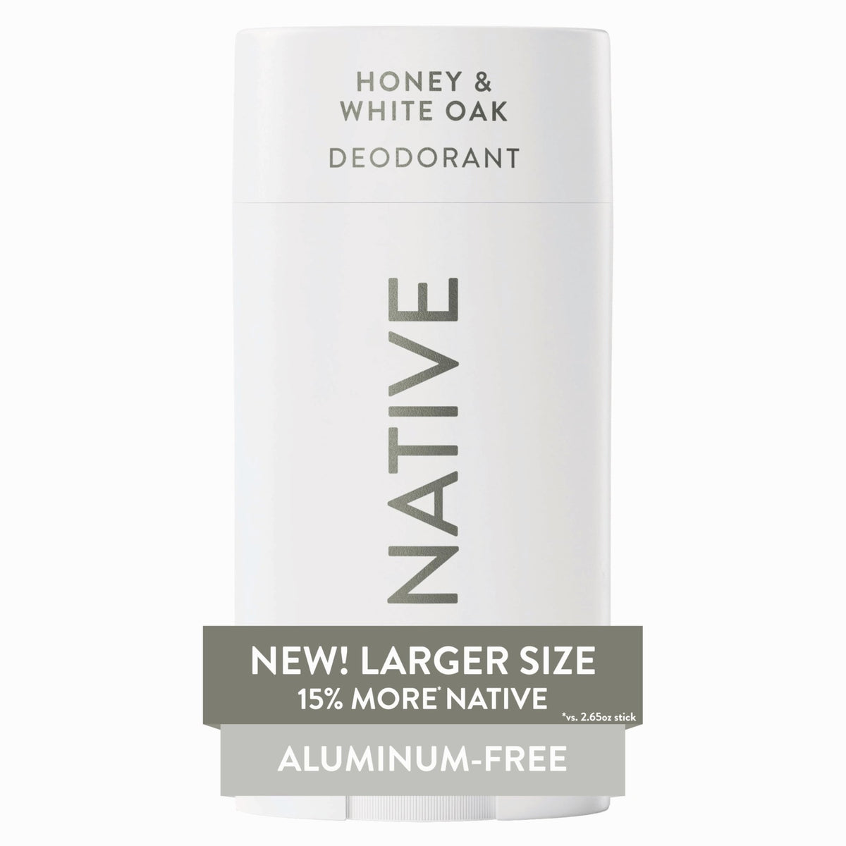 Native Aluminum Free Deodorant, Vanilla & Sandalwood, Large Size Stick, 72 Hour Odor Control, for Women & Men, Contains Naturally Derived Ingredients, 3.1 oz - Jansha Store