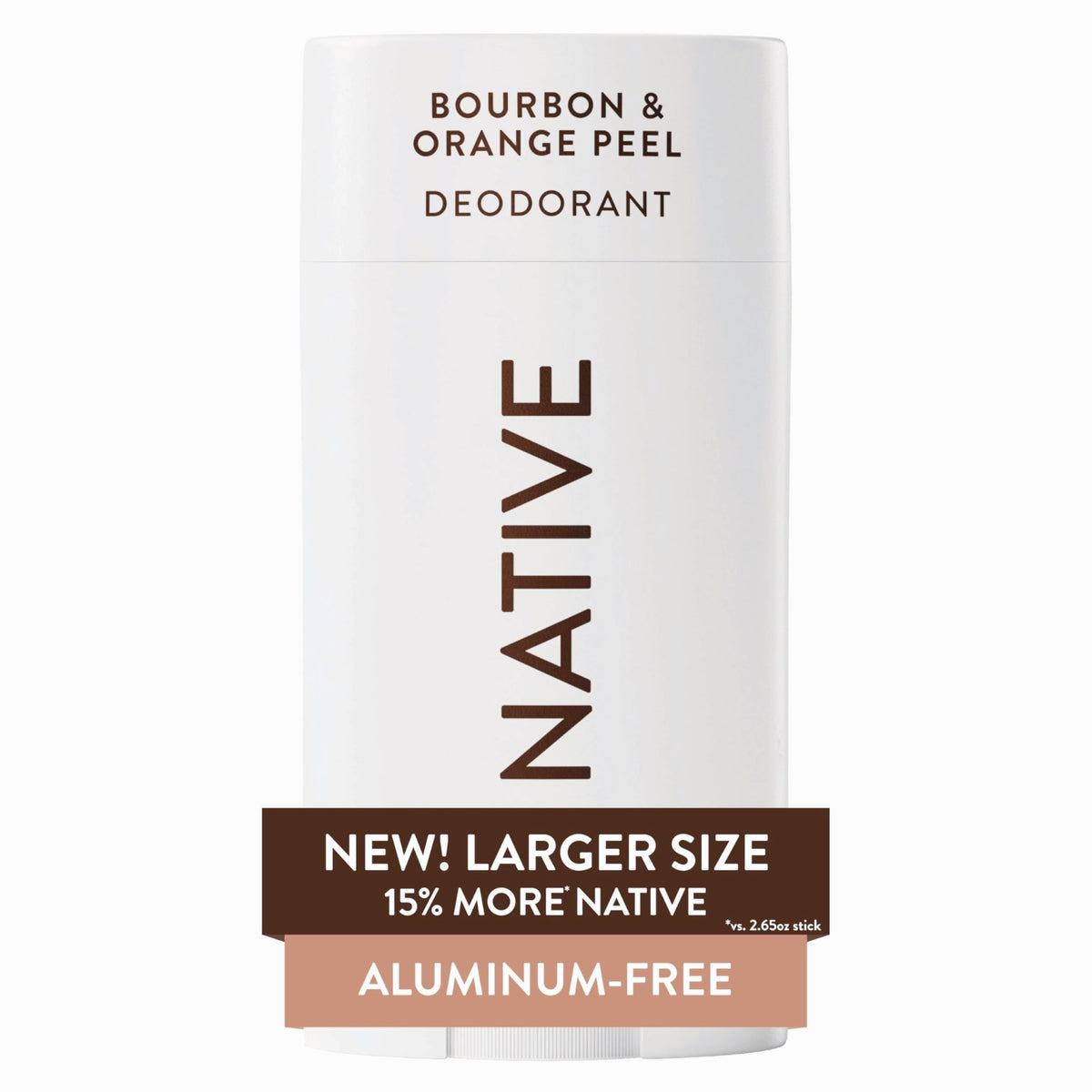 Native Aluminum Free Deodorant, Vanilla & Sandalwood, Large Size Stick, 72 Hour Odor Control, for Women & Men, Contains Naturally Derived Ingredients, 3.1 oz - Jansha Store