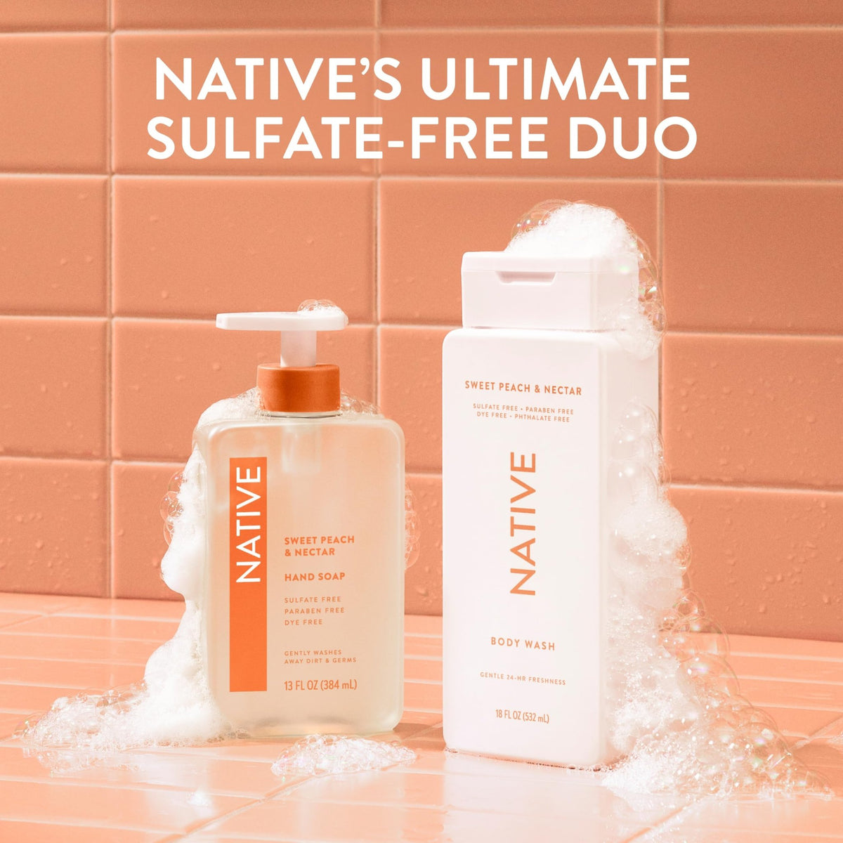Native Clean Body Wash for Women & Men, Eucalyptus & Mint, 18 fl oz - Jansha Store