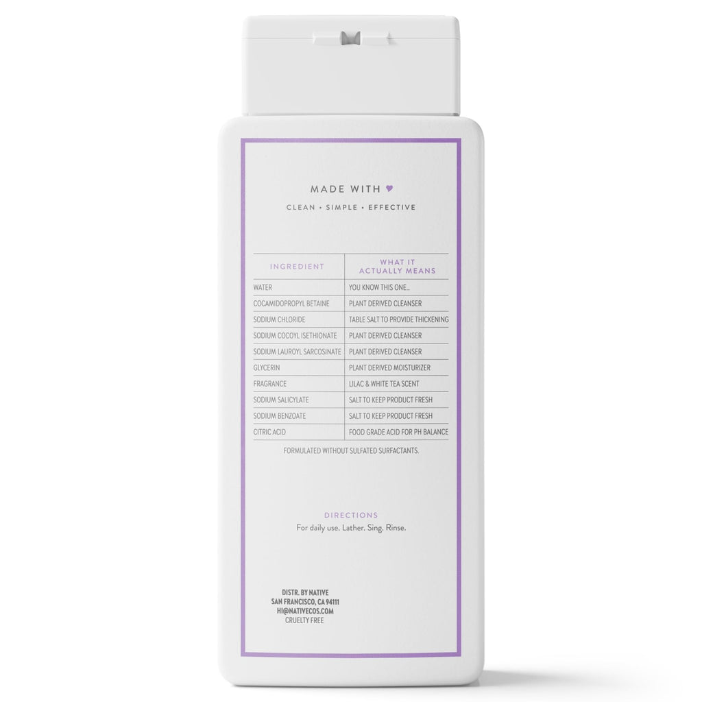 Native Clean Body Wash for Women & Men, Eucalyptus & Mint, 18 fl oz - Jansha Store