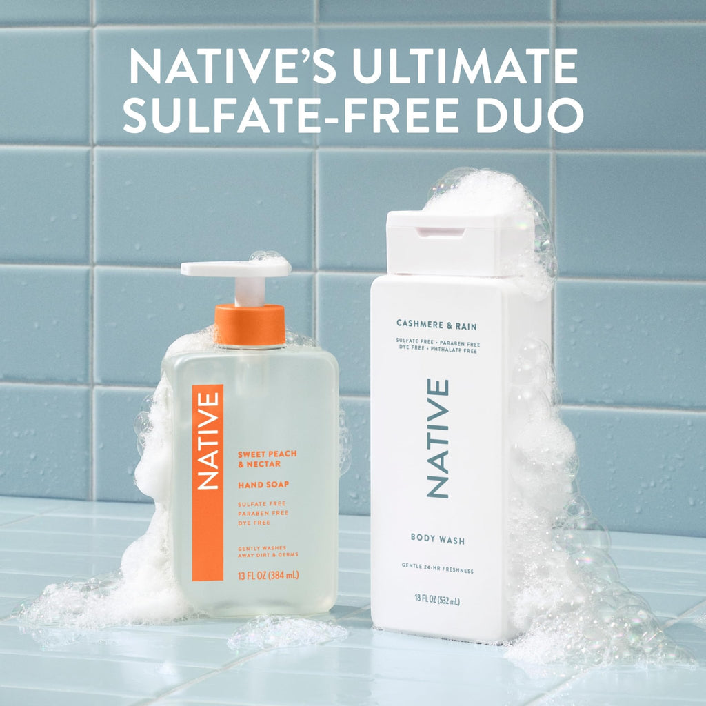 Native Clean Body Wash for Women & Men, Eucalyptus & Mint, 18 fl oz - Jansha Store