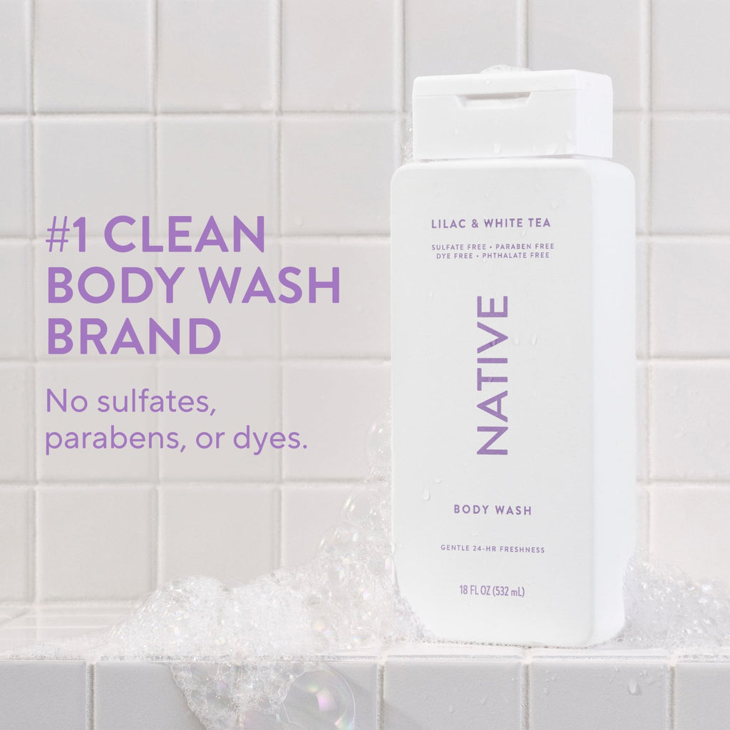 Native Clean Body Wash for Women & Men, Eucalyptus & Mint, 18 fl oz - Jansha Store