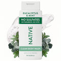 Native Clean Body Wash for Women & Men, Eucalyptus & Mint, 18 fl oz - Jansha Store