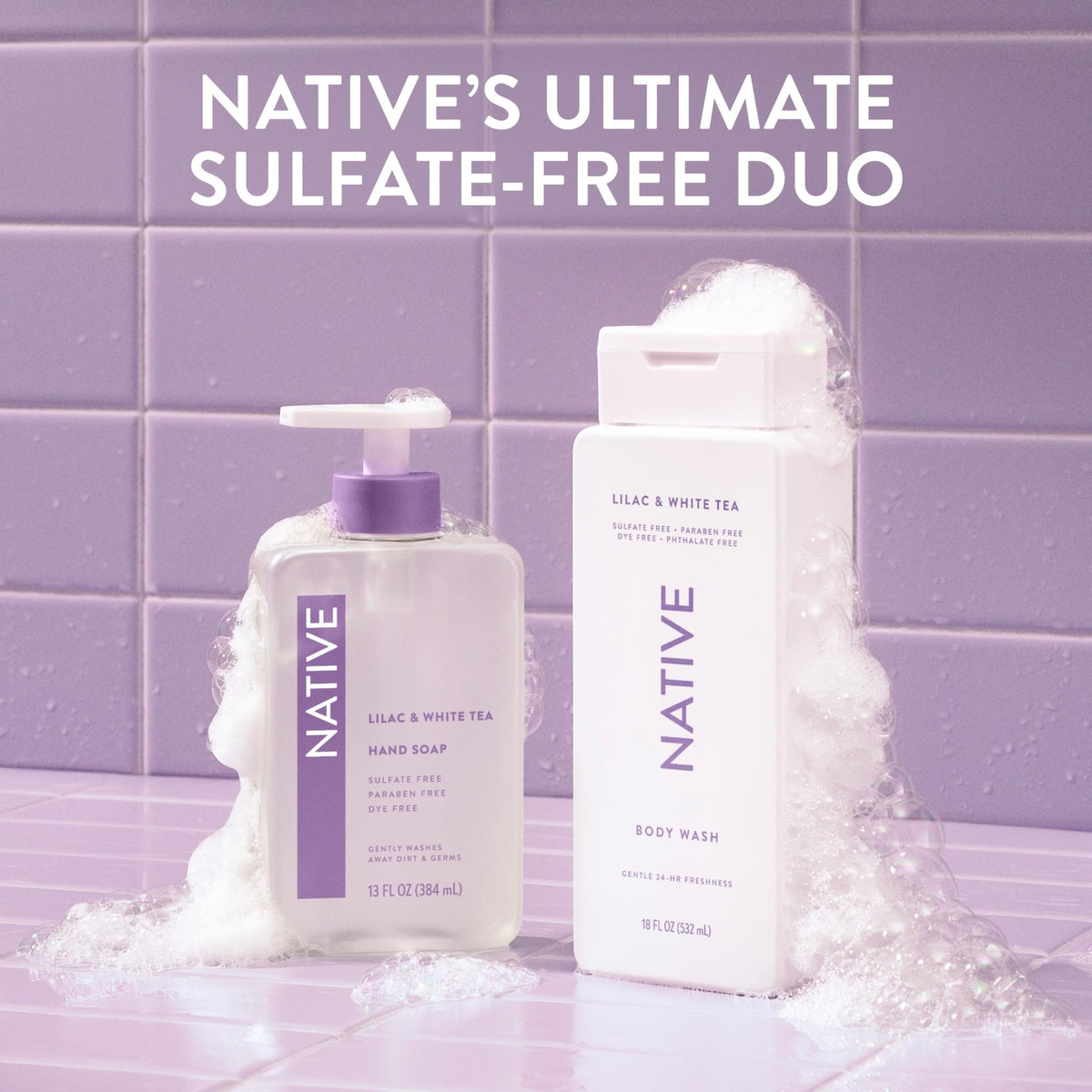 Native Clean Body Wash for Women & Men, Eucalyptus & Mint, 18 fl oz - Jansha Store