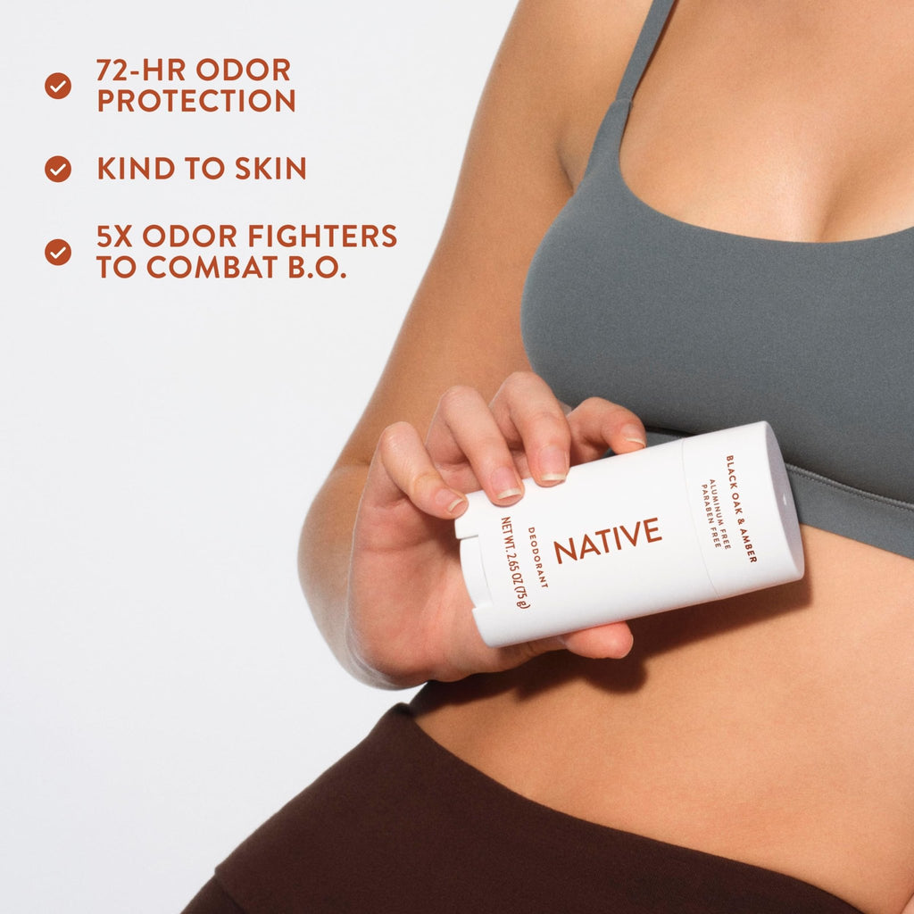 Native Deodorant Contains Naturally Derived Ingredients, 72 Hour Odor Control, Deodorant for Women and Men, Aluminum Free, Coconut & Vanilla 2.65oz - Jansha Store