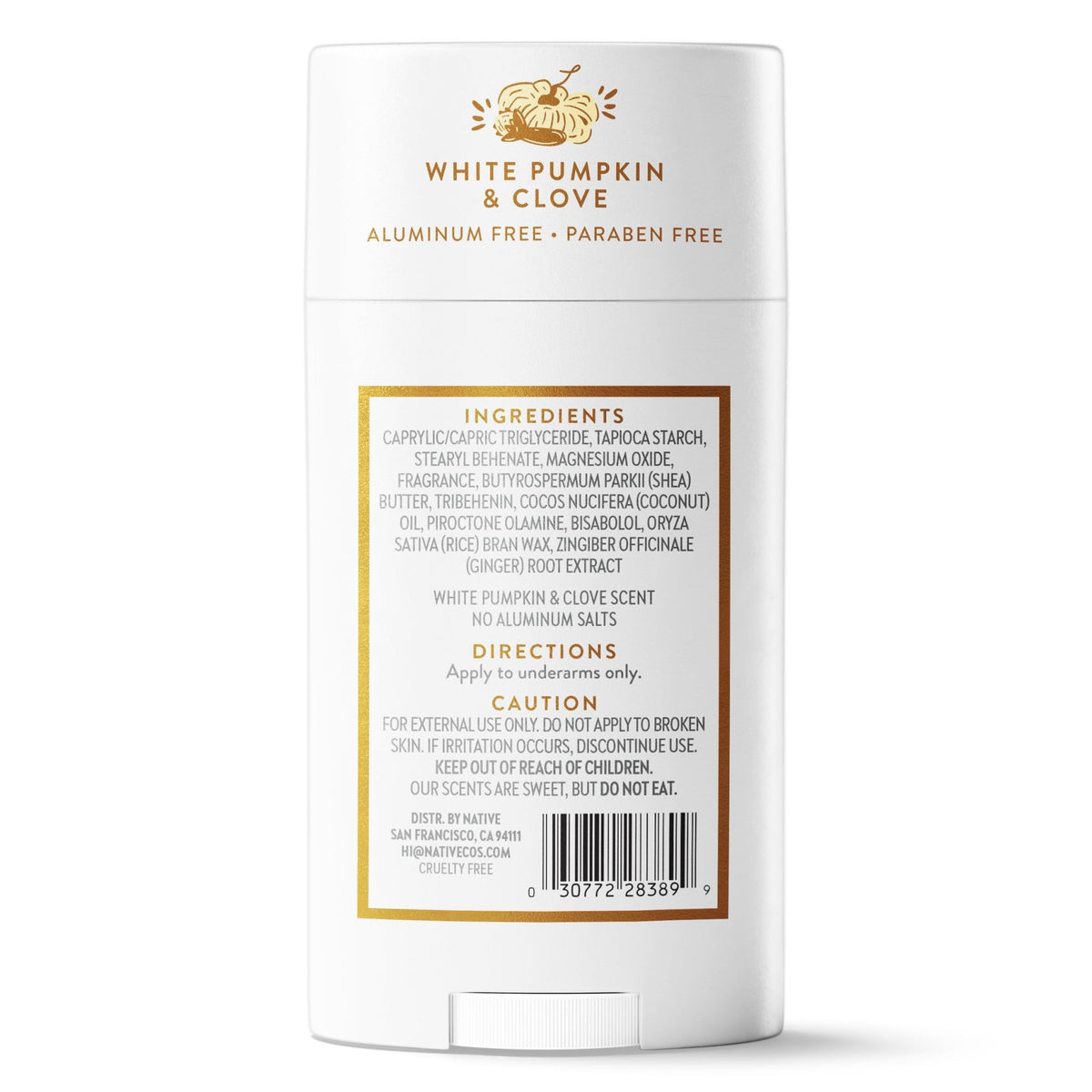 Native Deodorant Contains Naturally Derived Ingredients, 72 Hour Odor Control, Deodorant for Women and Men, Aluminum Free, Coconut & Vanilla 2.65oz - Jansha Store