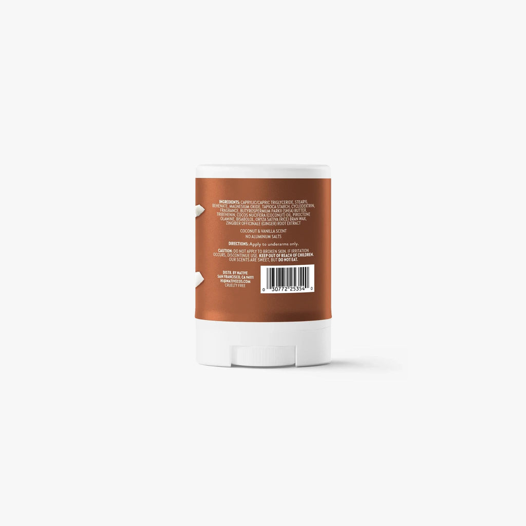 Native Deodorant Contains Naturally Derived Ingredients, 72 Hour Odor Control, Deodorant for Women and Men, Aluminum Free, Coconut & Vanilla 2.65oz - Jansha Store