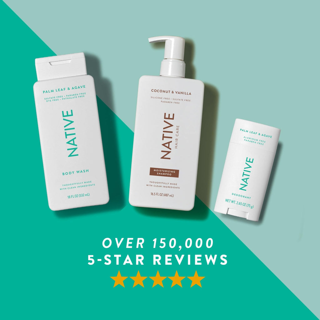 Native Deodorant Contains Naturally Derived Ingredients, 72 Hour Odor Control, Deodorant for Women and Men, Aluminum Free, Coconut & Vanilla 2.65oz - Jansha Store