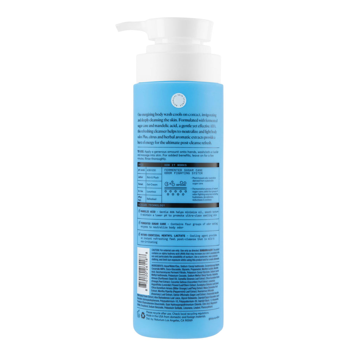 Naturium The Booster Hyaluronic Acid Body Wash, Hydrating & Moisturizing plus Minimizes Dryness, with Glycerin & Vitamin B5, 16.9 Fl Oz (Pack of 12) - Jansha Store