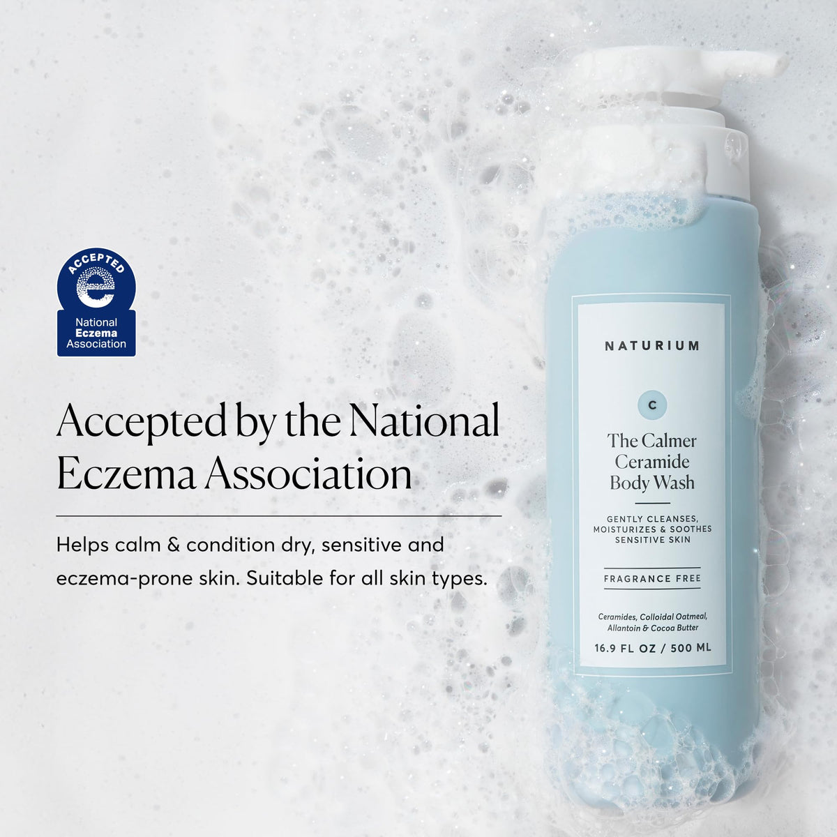 Naturium The Booster Hyaluronic Acid Body Wash, Hydrating & Moisturizing plus Minimizes Dryness, with Glycerin & Vitamin B5, 16.9 Fl Oz (Pack of 12) - Jansha Store