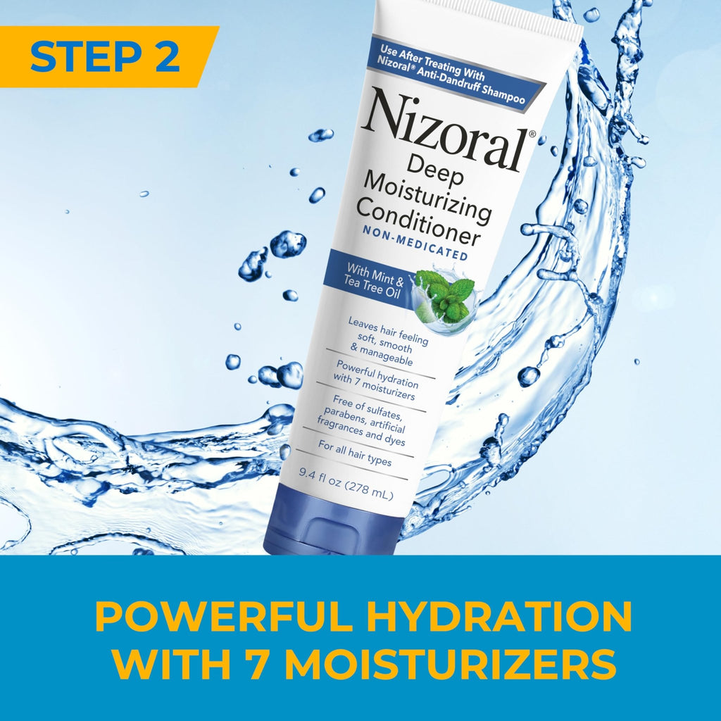 Nizoral Anti-Dandruff Shampoo with 1% Ketoconazole, Fresh Scent, 7 Fl Oz - Jansha Store