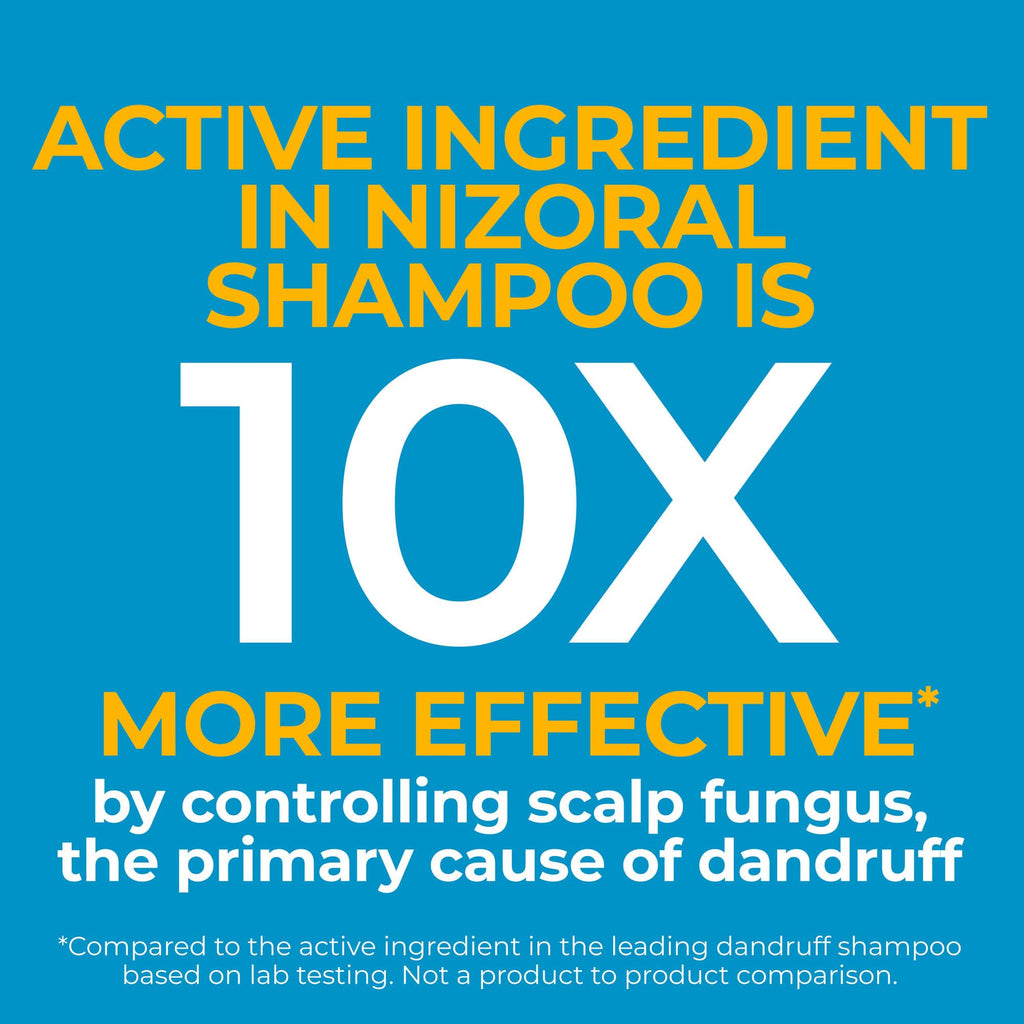 Nizoral Anti-Dandruff Shampoo with 1% Ketoconazole, Fresh Scent, 7 Fl Oz - Jansha Store