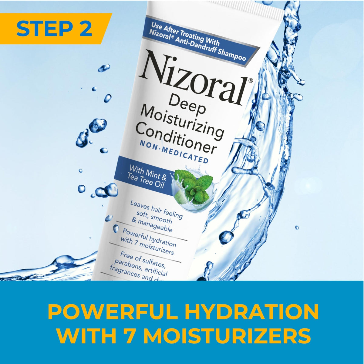 Nizoral Anti-Dandruff Shampoo with 1% Ketoconazole, Fresh Scent, 7 Fl Oz - Jansha Store