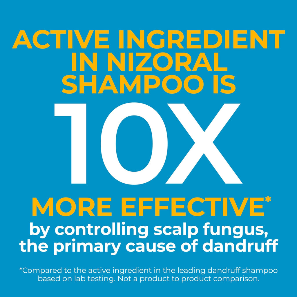 Nizoral Anti-Dandruff Shampoo with 1% Ketoconazole, Fresh Scent, 7 Fl Oz - Jansha Store
