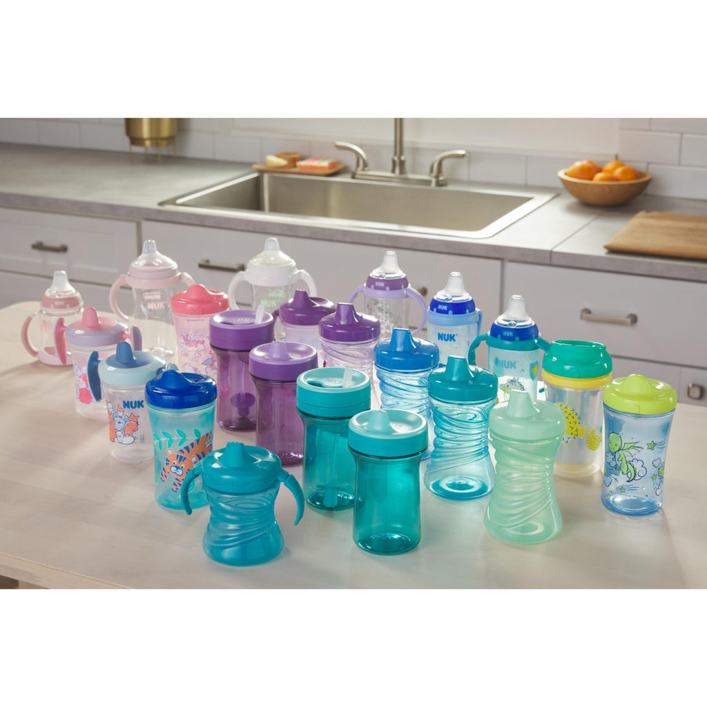 NUK for Nature Learner Cup, 10 oz, 9+ Months – BPA Free, Spill Proof Sippy Cup - Jansha Store