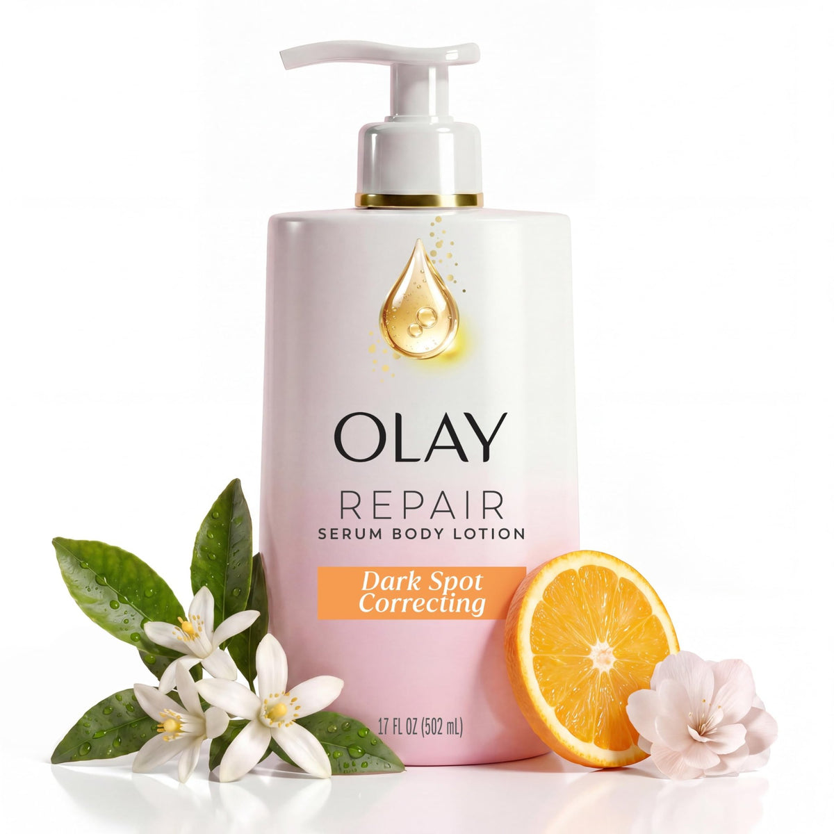 Olay Body Lotion for Women, Smoothing with Retinol Serum, Visibly Smoother Skin, 24hr Moisture & Hydration, Fast Absorbing Formula, Vitamin B3 Complex, For All Skin Types, 17 fl oz - Jansha Store
