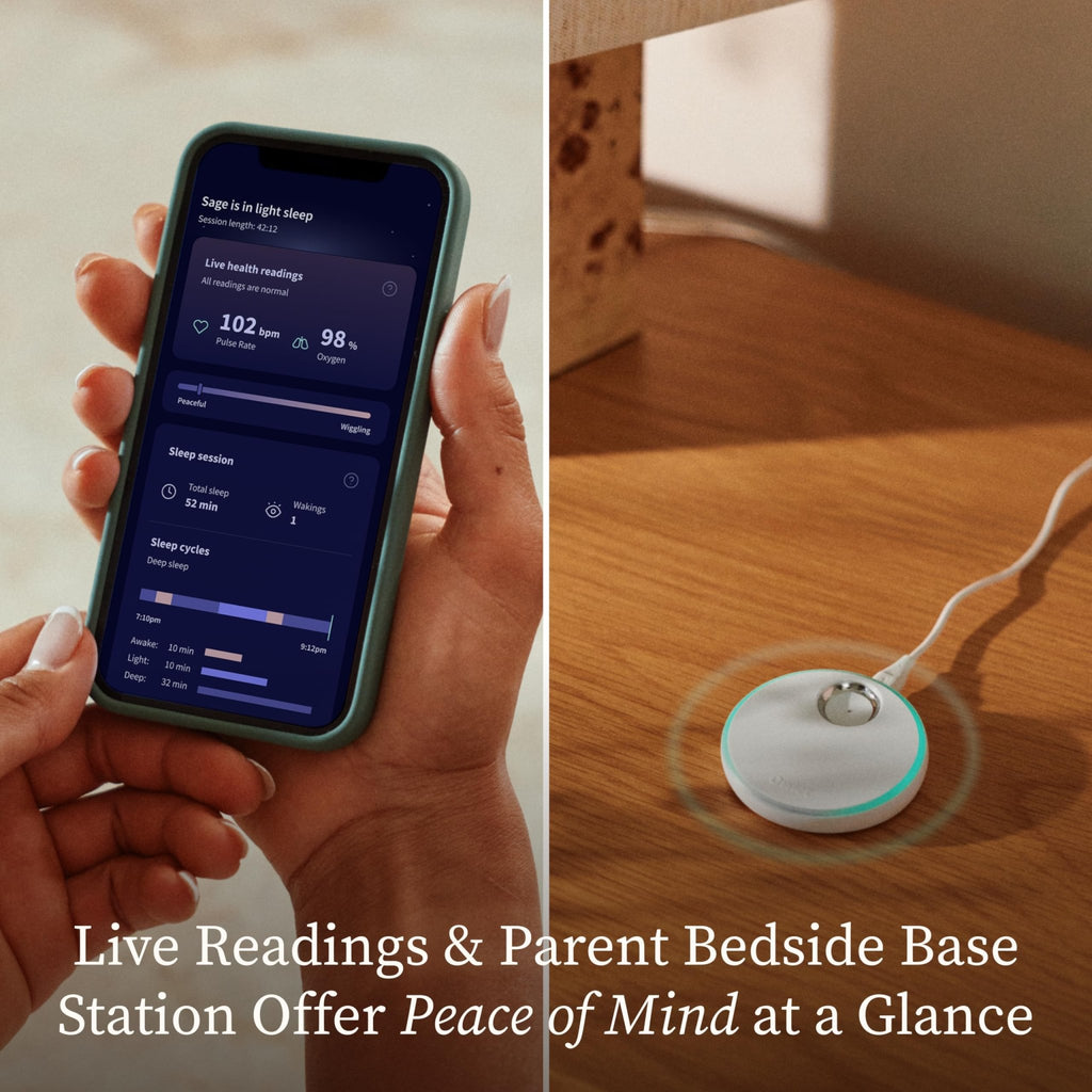 Owlet Dream Sock Smart Baby Monitor, Better Sleep for Baby & You - Jansha Store