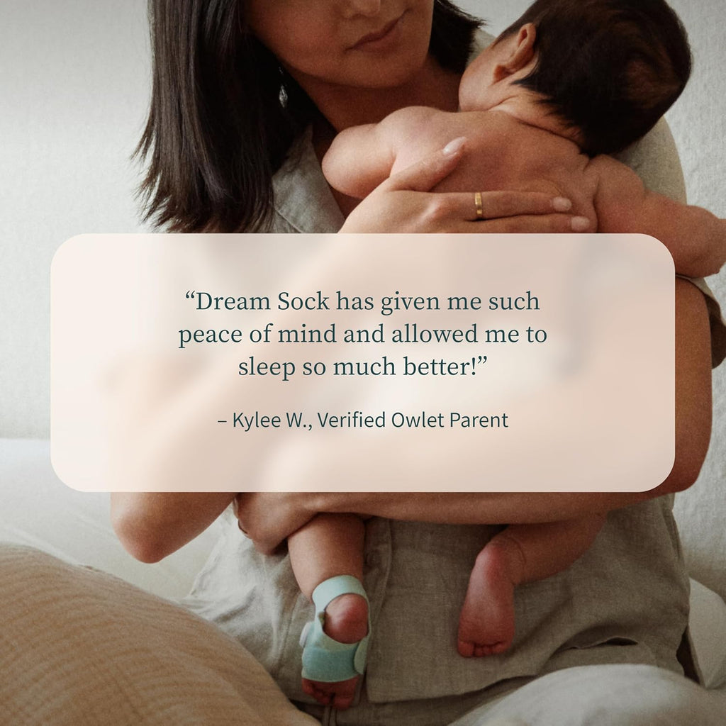 Owlet Dream Sock Smart Baby Monitor, Better Sleep for Baby & You - Jansha Store