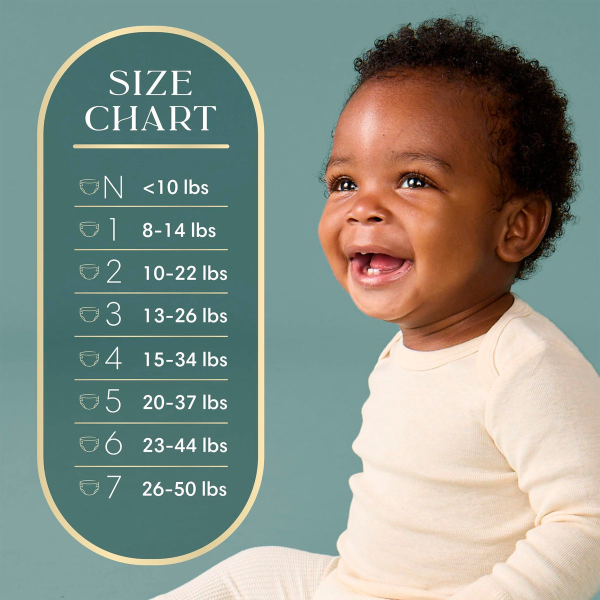 Pampers Amore, Size 0 (up to 10 lbs), 128 Count, Our Best Diaper – Hypoallergenic & Fragrance Free, Up to 100% Leakproof, Soft as Cashmere - Jansha Store