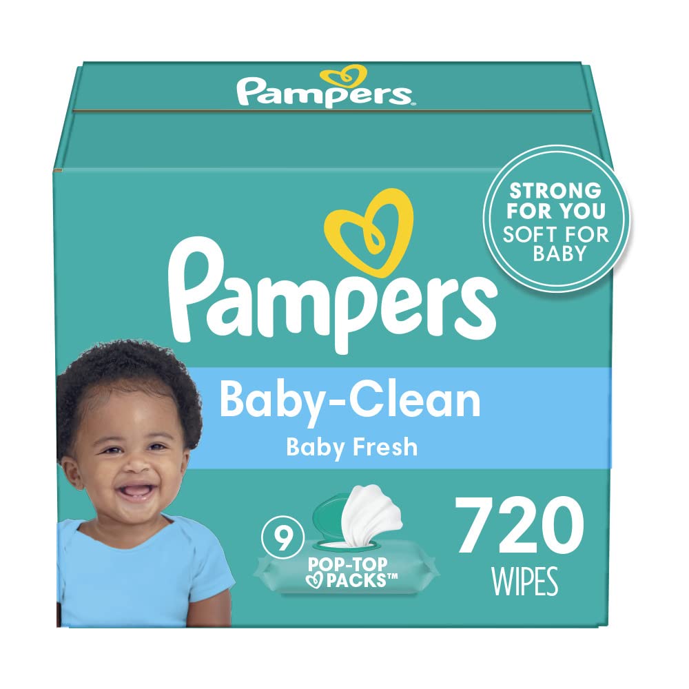 Pampers Complete Clean Baby Wipes - Fresh Scent 1X 72 Count - Jansha Store