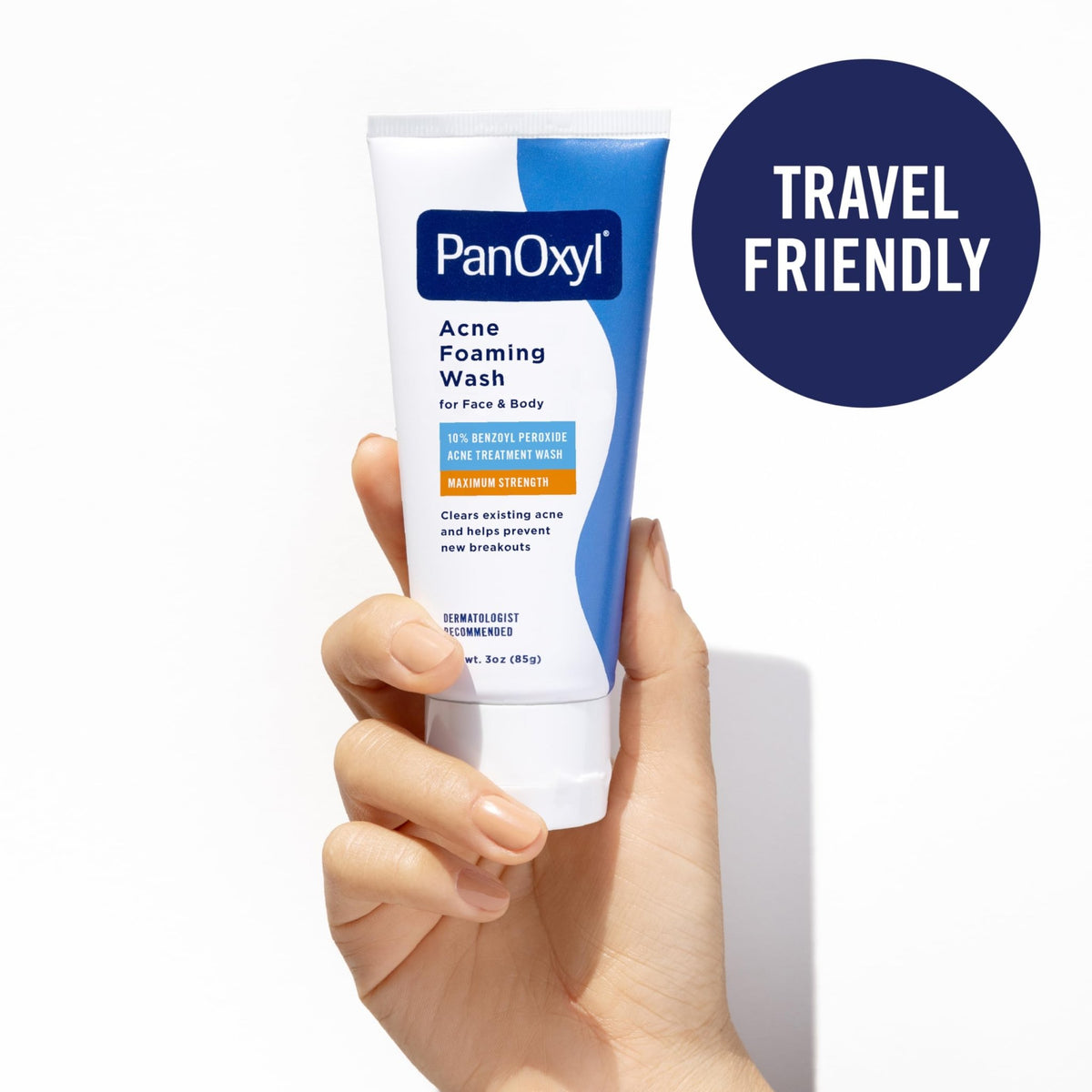 PanOxyl Acne Foaming Wash, 10% Benzoyl Peroxide, For Face & Body, 5.5 oz - Jansha Store
