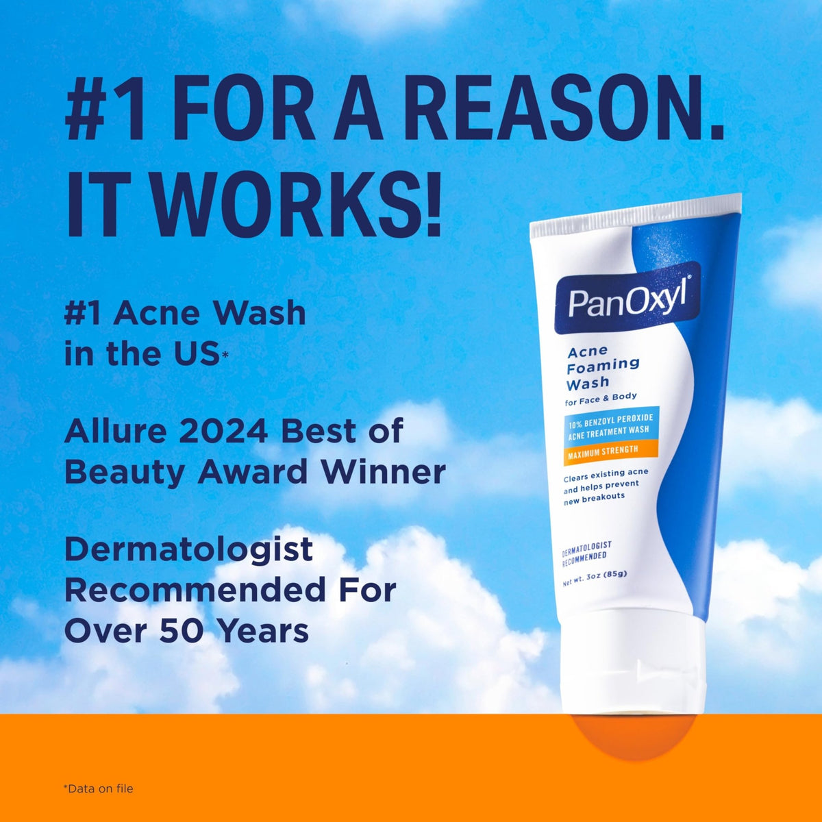 PanOxyl Acne Foaming Wash, 10% Benzoyl Peroxide, For Face & Body, 5.5 oz - Jansha Store