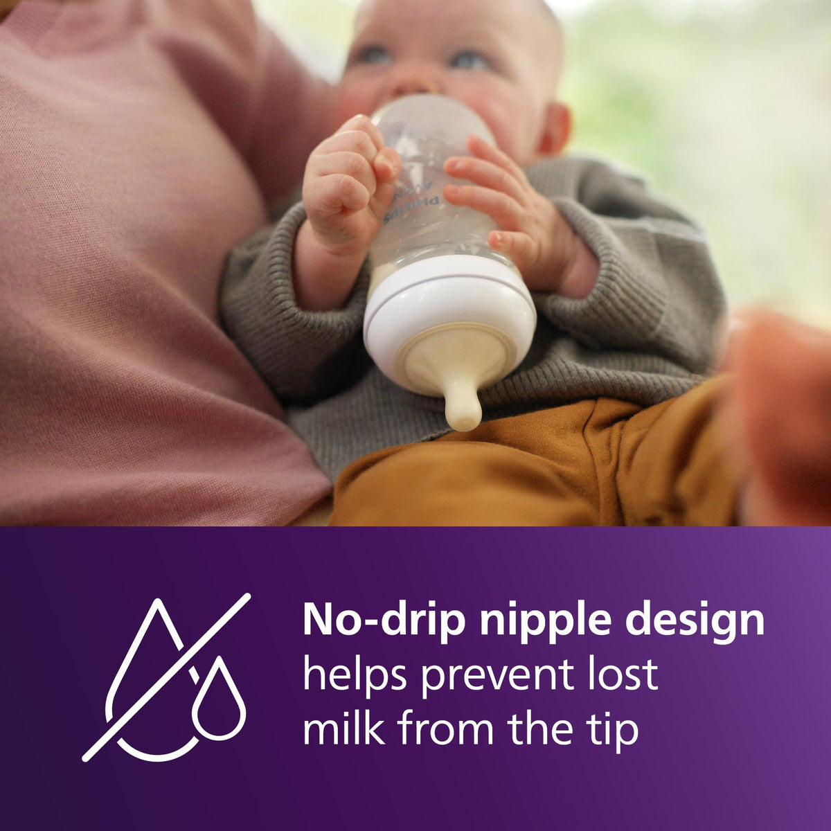 Philips Avent Natural Baby Bottles, Medium Flow, 9 oz, BPA-Free, 4-Pack - Jansha Store