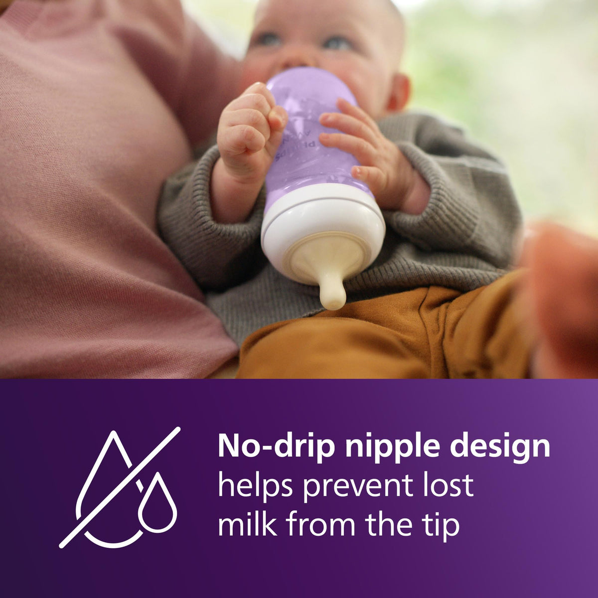 Philips Avent Natural Baby Bottles, Medium Flow, 9 oz, BPA-Free, 4-Pack - Jansha Store