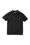 Grey Pique Polo Shirt Jansha Store
