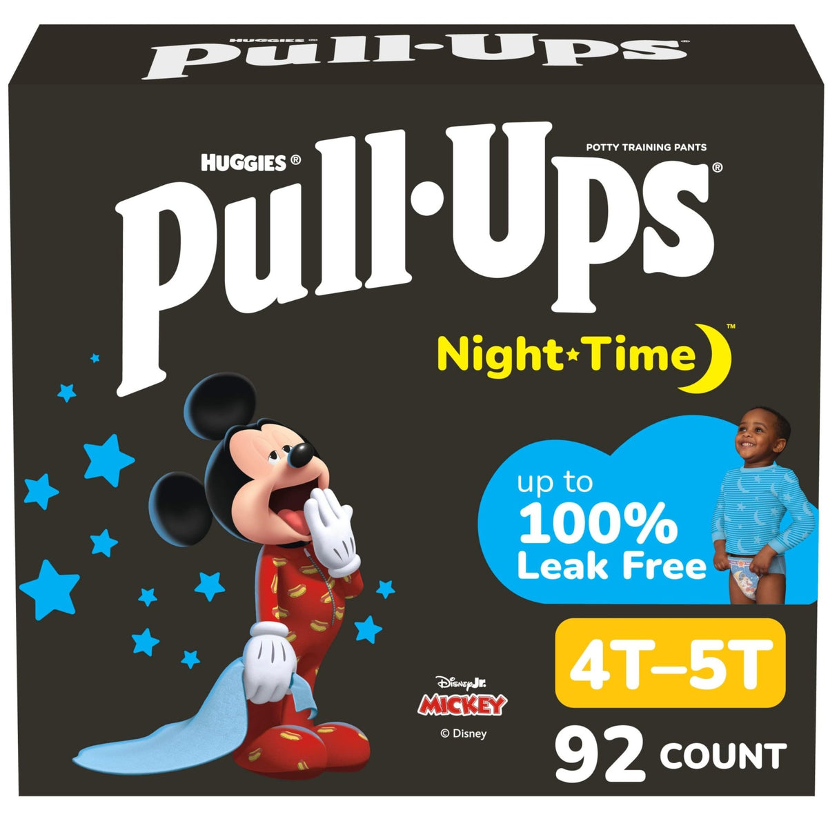 Pull-Ups Boys' Night-Time Potty Training Pants, Size 5T-6T, 44 Count - Jansha Store