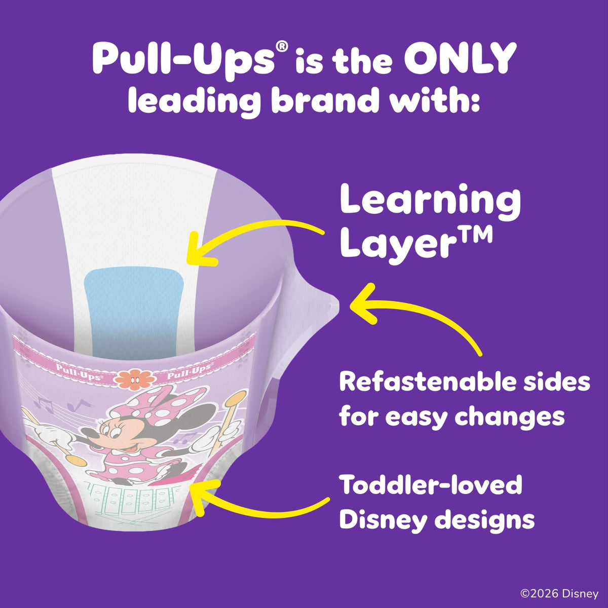 Pull-Ups Girls' Potty Training Pants, Size 5T-6T, 80 Count - Jansha Store