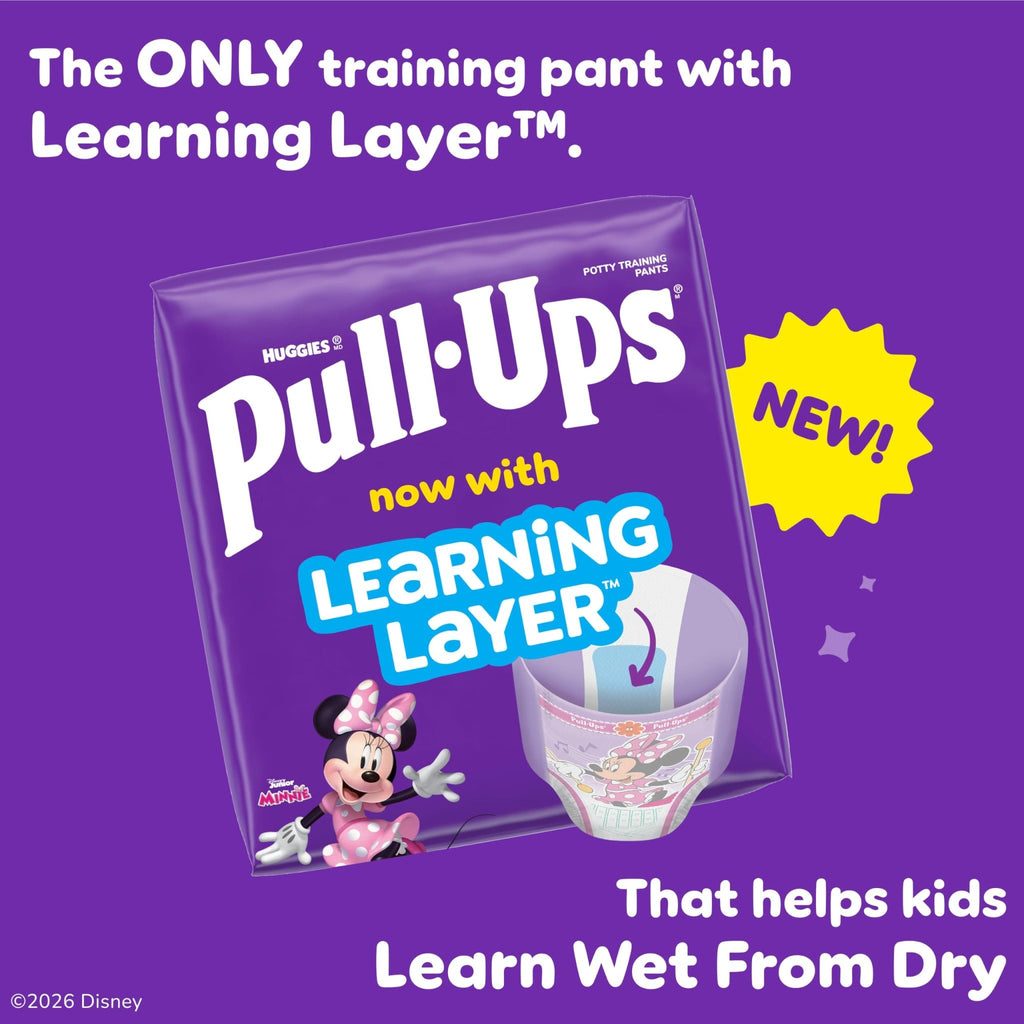 Pull-Ups Girls' Potty Training Pants, Size 5T-6T, 80 Count - Jansha Store