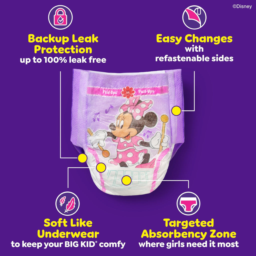 Pull-Ups Girls' Potty Training Pants, Size 5T-6T, 80 Count - Jansha Store