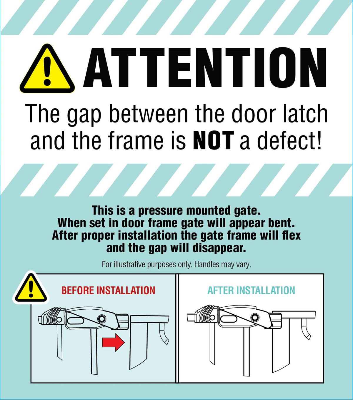 Regalo Safety 29"-38.5" Easy Step Baby Gate, Bottom of Stairs & Doorways - Jansha Store