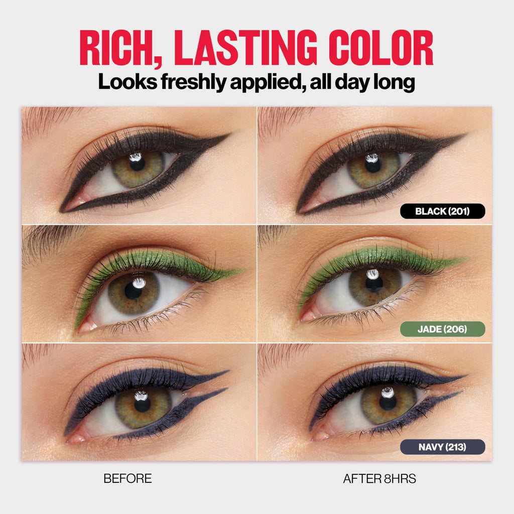 Revlon ColorStay Pencil Waterproof Eyeliner, 201 Black, 2 pack - Jansha Store