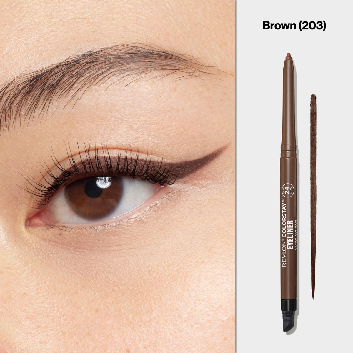 Revlon ColorStay Pencil Waterproof Eyeliner, 201 Black, 2 pack - Jansha Store