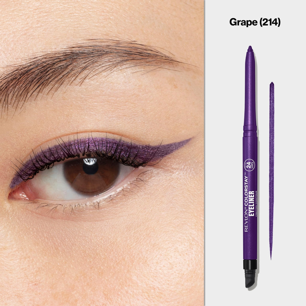 Revlon ColorStay Pencil Waterproof Eyeliner, 201 Black, 2 pack - Jansha Store