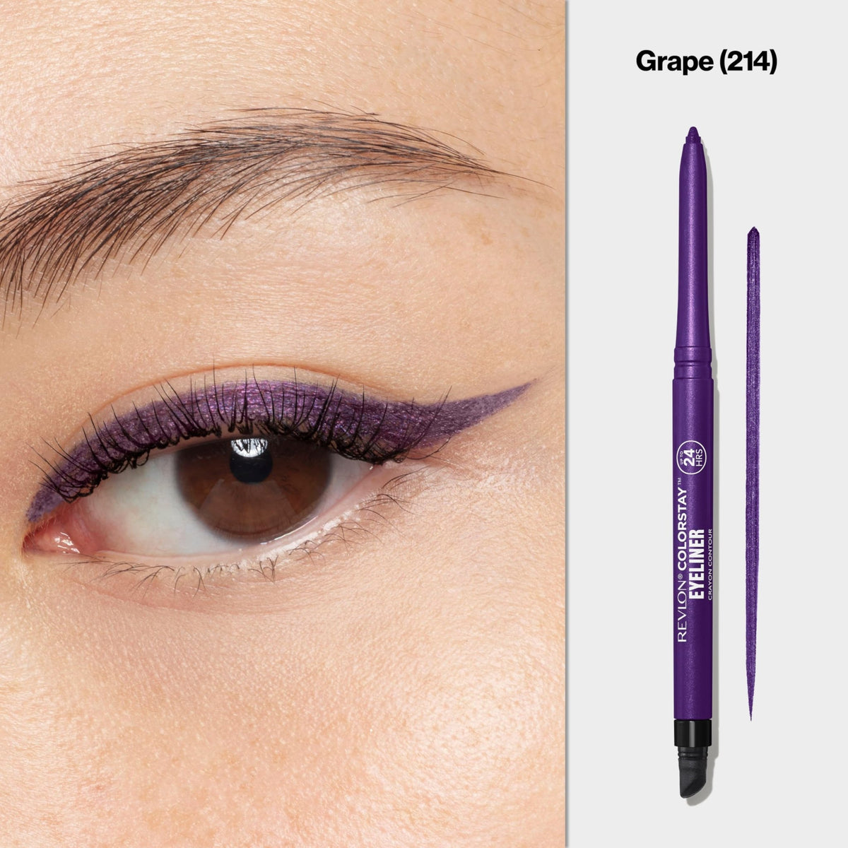 Revlon ColorStay Pencil Waterproof Eyeliner, 201 Black, 2 pack - Jansha Store