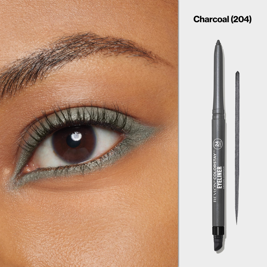 Revlon ColorStay Pencil Waterproof Eyeliner, 201 Black, 2 pack - Jansha Store