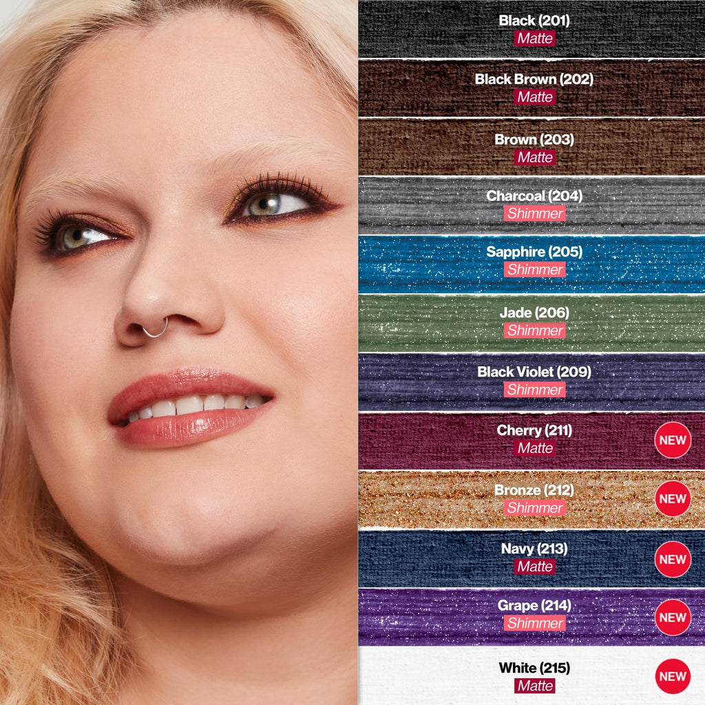 Revlon ColorStay Pencil Waterproof Eyeliner, 201 Black, 2 pack - Jansha Store